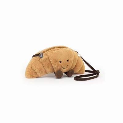 Jellycat Amuseables Croissant Bag USA | 71043MYRE